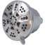 Tête de douche à jet réglable 5 fonctions 5 po avec bras de douche 8 po-103008401