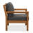 Lanie Eucalyptus Outdoor Lounge Chair with Cushions-1428712877