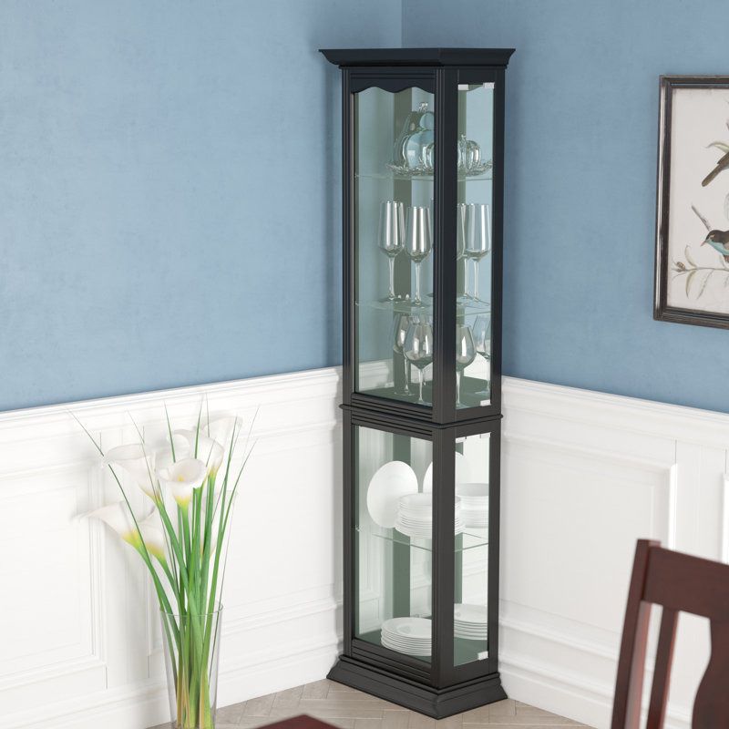 Vitrine lumineuse Watkin, Noir