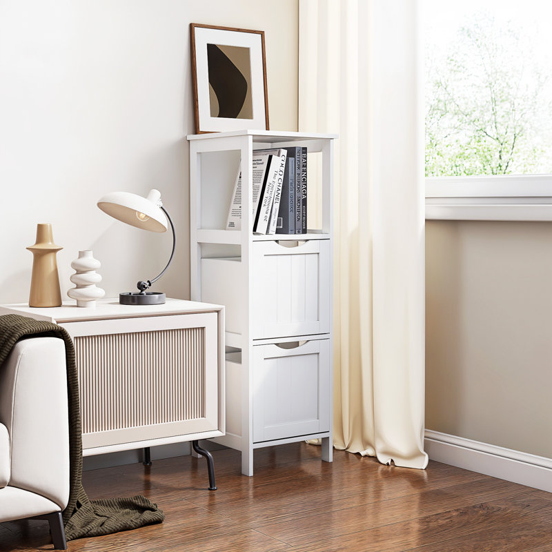 Peru Freestanding Bathroom Cabinet with 2 Drawers