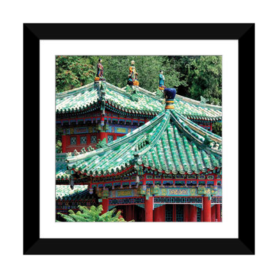 « temple », reproduction de photo sur toile tendue