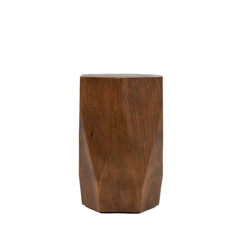 Denfield Solid Wood Accent Stool