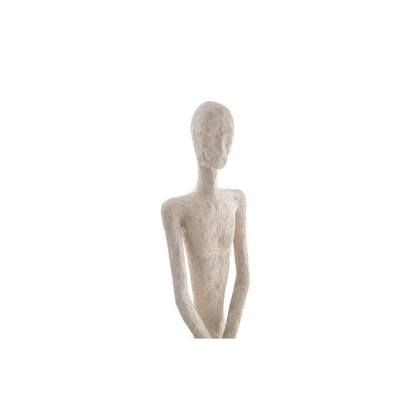Statue de Lloyd Lloyd, Blanc, H 84 po x l 16 po x P 13 po