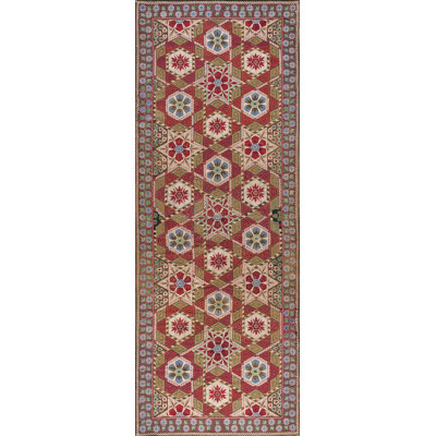 Tapis à tissage plat antique