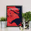 Shanghai City Map - No Frame Print-1407174696