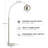 Robiul 70" Arc Floor Lamp with LED Light Bulb Included-1249187055