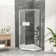 34.12'' W 72'' H Semi-Frameless Neo-angle Right Shower Enclosure