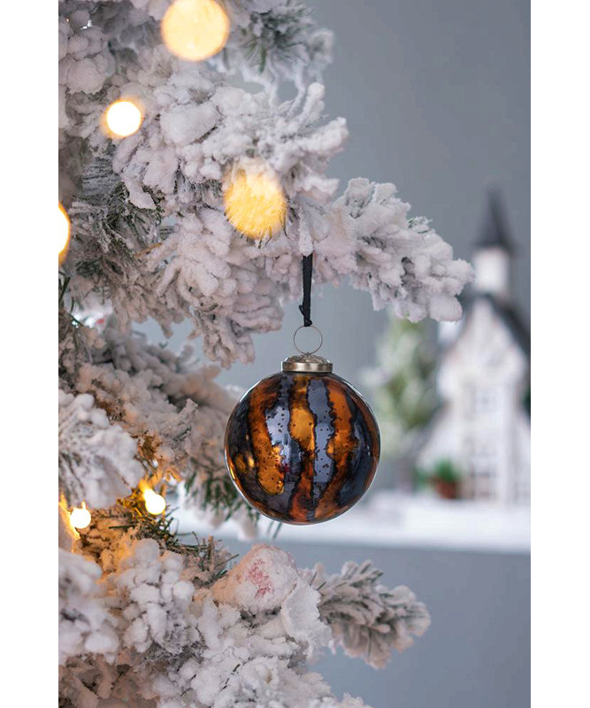 Boules de Noël, boules de Noël suspendues en verre pour décorations de fêtes