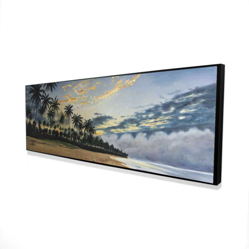 «Tropical Summer Moments», reproduction sur toile