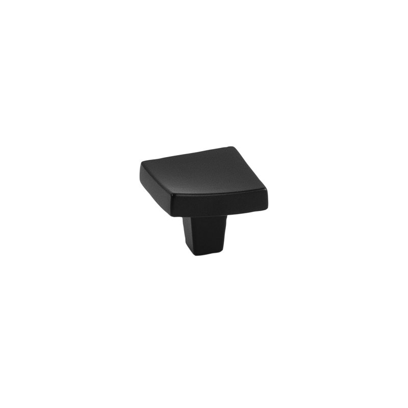 Flex Square Knob, Matte Black
