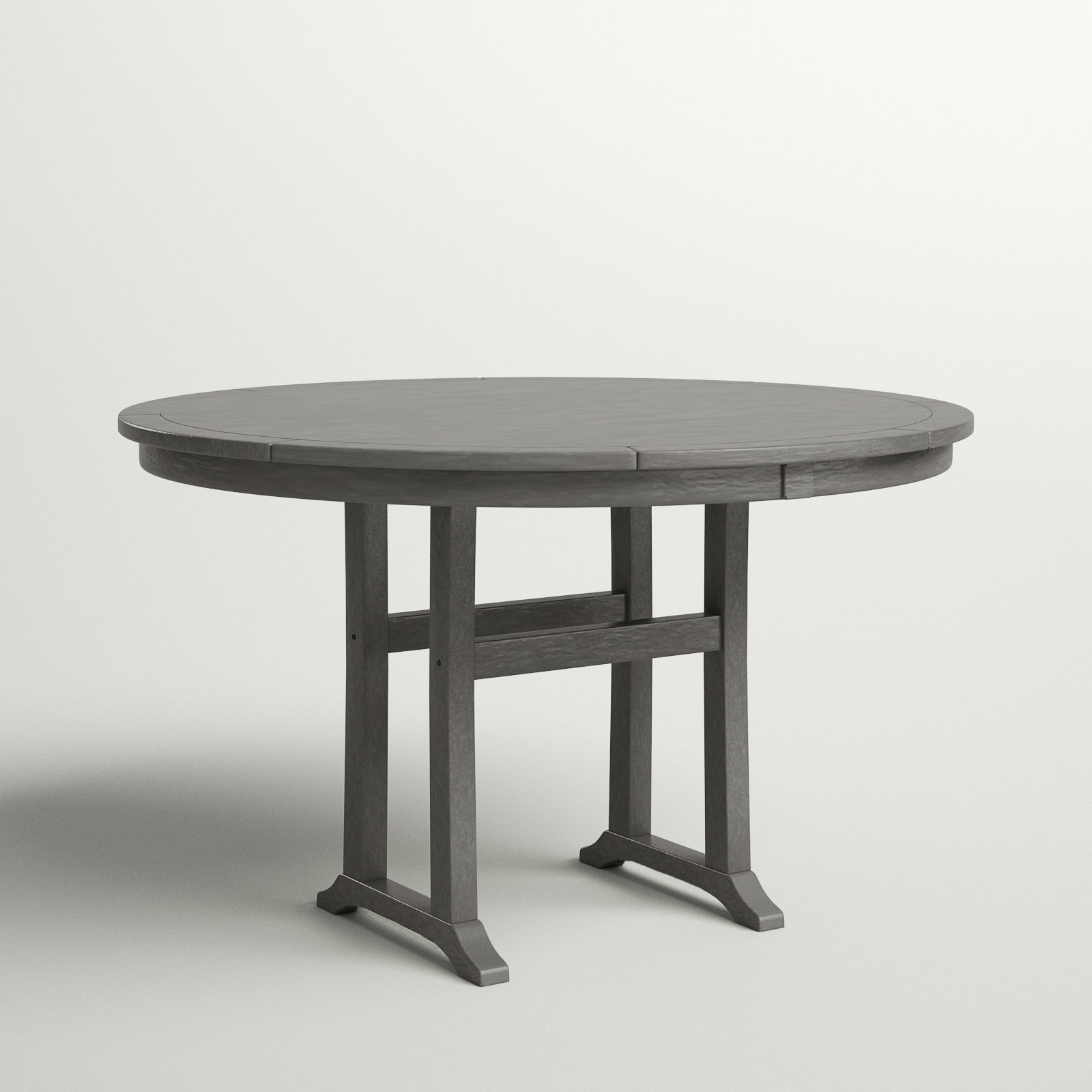 POLYWOOD® Nautical Trestle 48" Round Dining Table & Reviews Wayfair