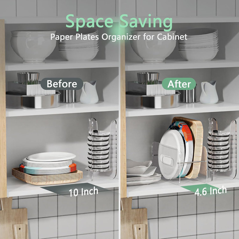 Distributeur de plaques rondes / carrées en plastique, en mousse et en papier