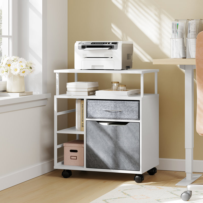 Classeur vertical mobile 2 tiroirs Brontie