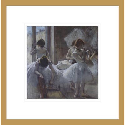 «Dancers» par Edgar Degas, impression giclée sur cadre