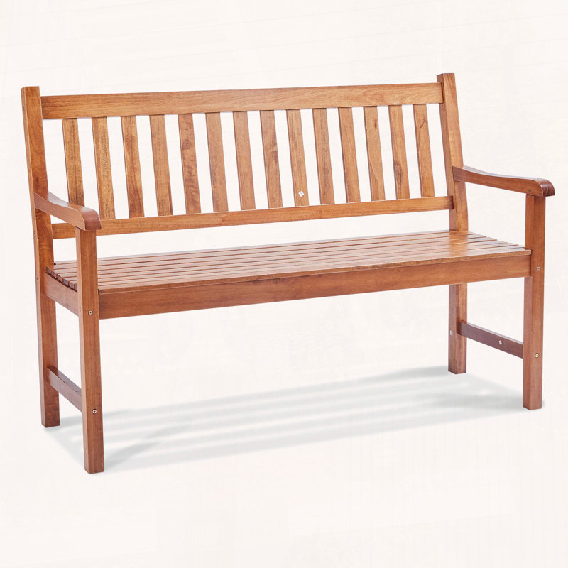 50 Solid Wood Garden Bench with 800 lbs Capacity