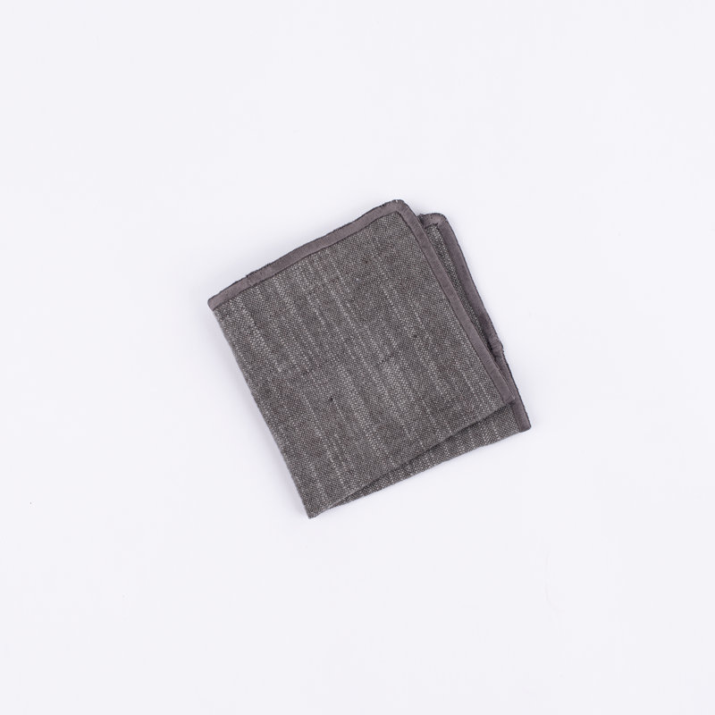 Delu Haven Cocktail Napkin Set, Charcoal