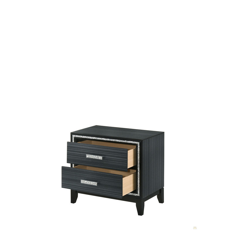 Table de chevet, Noir