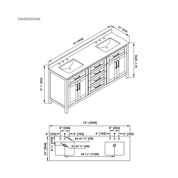 Dimensions du produit