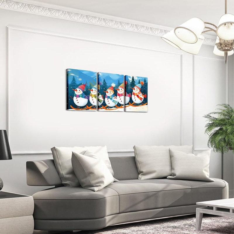 3 Piece Wrapped Canvas Print