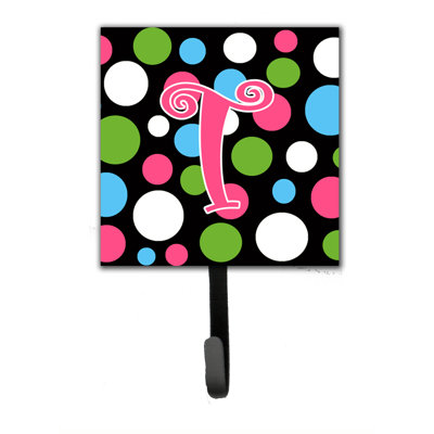 Crochet mural polkadot monogramme