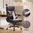 Ergonomic Office Chair, Wide PU Leather Gaming Chair with 90°-135° Reclining Backrest, 360° Swivel Wheels, Adjustable Height, 350 Lbs Capacity-1002813110