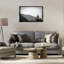 Toile flottante encadrée «On Guard Bird & Cactus» par Wild Apple-1064666387-1064666382