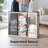 180L Triple-Bag Laundry Hamper With Lid, Extra-Large Clothes Basket With Strong Handles, Bedroom Or Laundry Room Organizer-1304855269