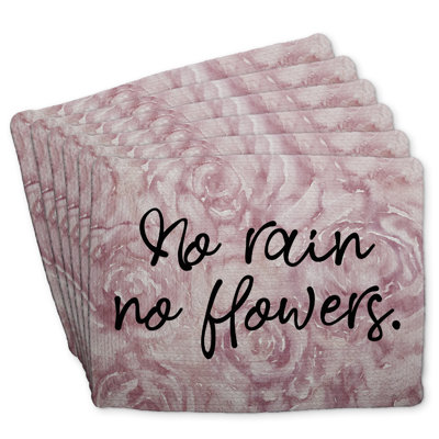 Braided Polyester Dreketi Set of 6 - No Rain No Flowers Decor