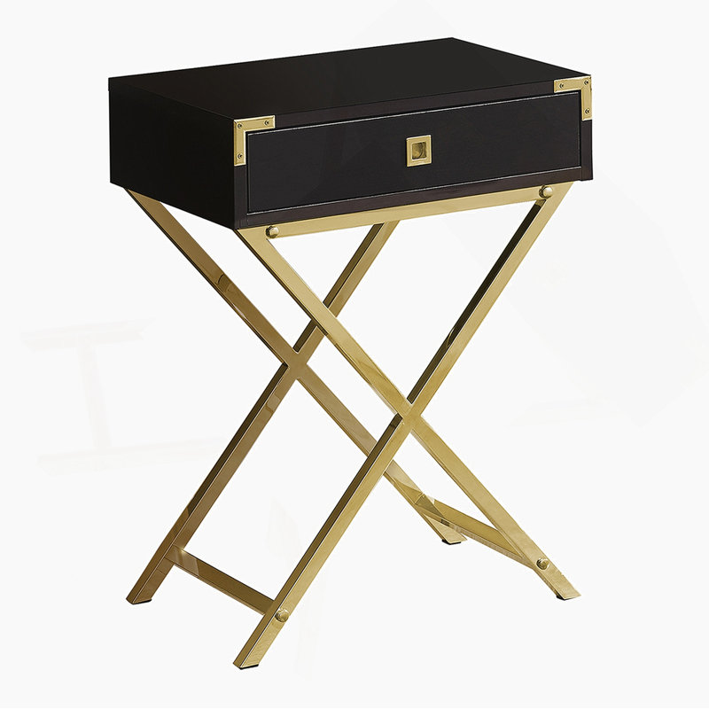 Versatile Accent Table For Side, End, Or Nightstand Use With Storage Drawer, Ideal For Living Room And Bedroom In Contemporary Style