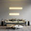Lampe murale minimaliste linéaire / noire + prise-167176732-167176728