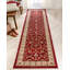 Tapis traditionnel rouge Belliere Sarouk-21350738