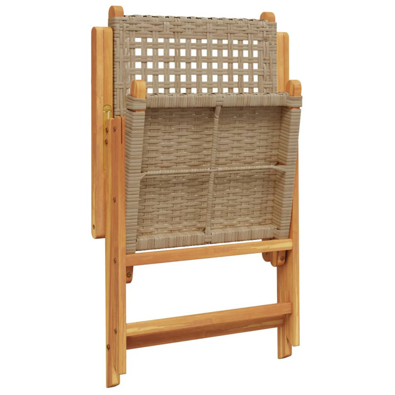 Indre Patio Dining Accent Chair, Beige