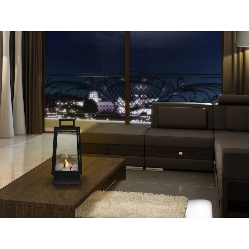 Evelyn Metal Bio-Ethanol Outdoor Tabletop Fireplace