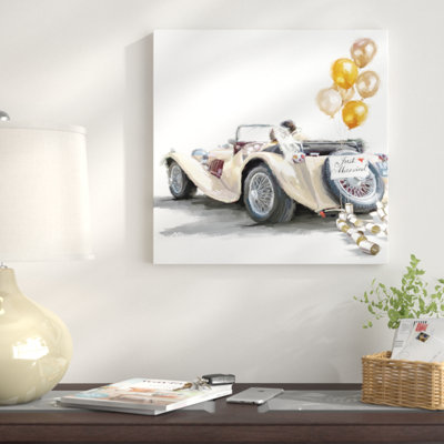 " Wedding Car Gold " by The Macneil Studio