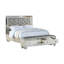 Lit plateforme tapissier avec rangement Vonnie-69297054
