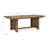 Extendable Trestle Dining Table With 4 Side Chairs And Server-145856044