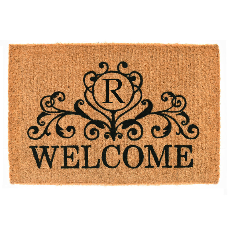 Zakrzewski Outdoor Doormat, R, Rectangle 1'6" x 2'6"