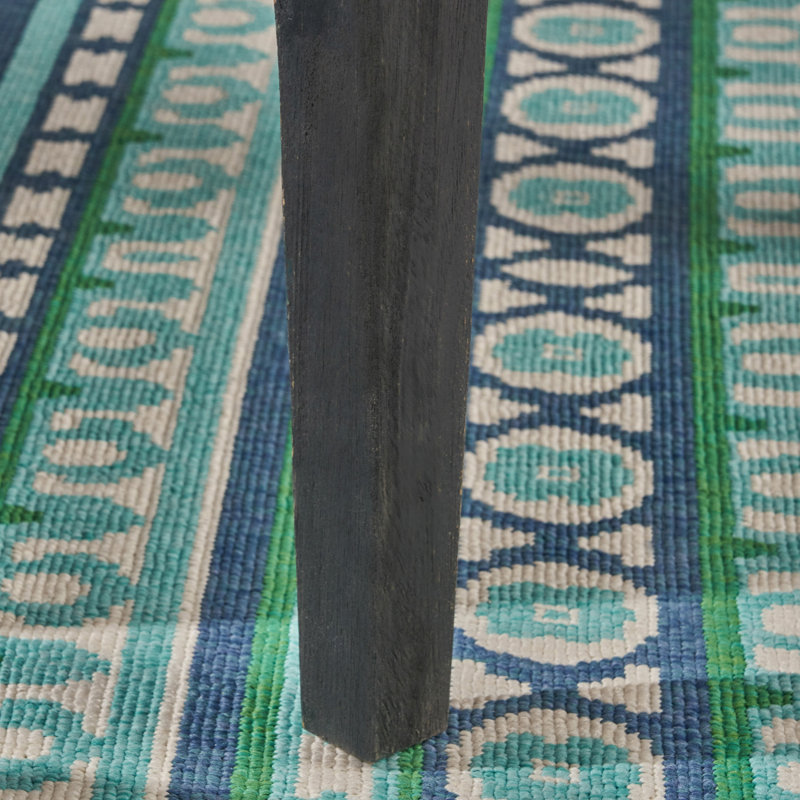 Ensemble de 2 chaises de salle à manger d'extérieur avec coussins, Gris, Gris foncé
