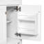 Meuble-lavabo de 30 pouces avec lavabo en céramique, armoire de salle de bain simple moderne avec 2 portes et une tablette, portes à fermeture douce-112367333-112367332
