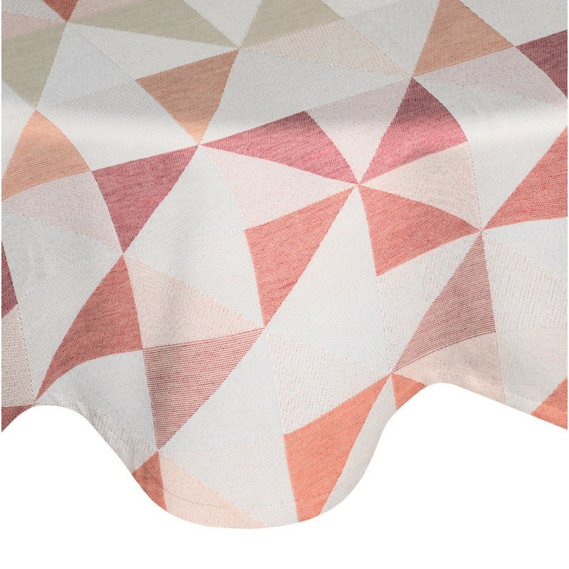 Gareth Tablecloth, Red/Pink