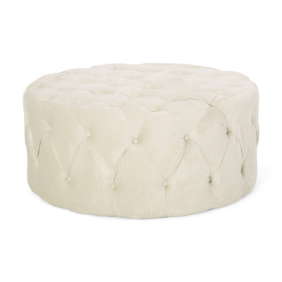 Beige 17.43 In. Tall Velvet , 40 Width, Depth, 27.76 Lb And 39.95 39.94 X Weight