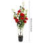 2 pièces de rosier artificiel-1040482992