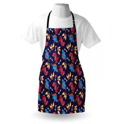 Dinosaur Bib Apron