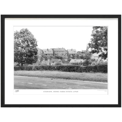 Stanion, Home Farm Estate C1960 - Single Picture Frame Print