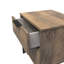 Fully Assembled Abdulhaq 2 Drawer Bedside Table