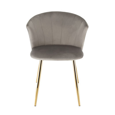 Polster 49cm H Velvet Upholstered Armchair