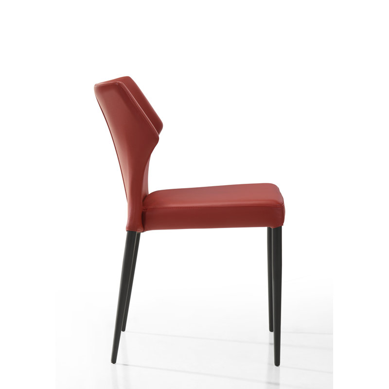 Chaise de salle à manger Soren, Rouge