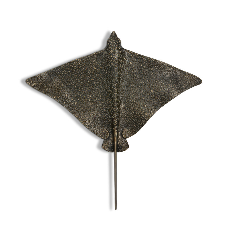 Stingray Wall Sculpture, Large, Medium