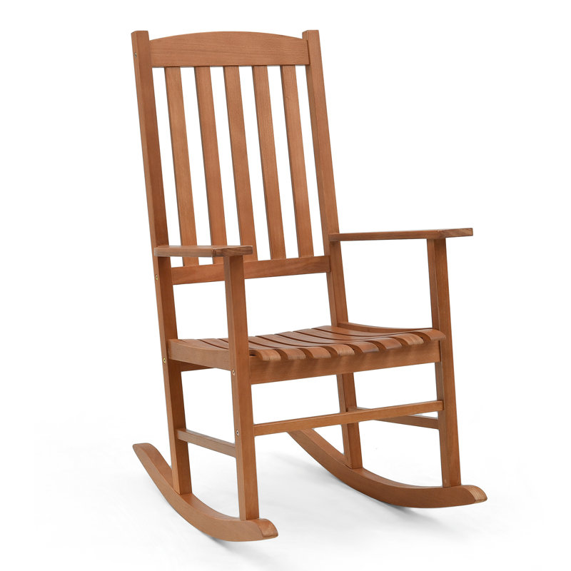 Modine Rocking Solid Wood Chair