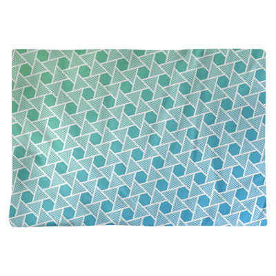 Polyester Geometric Rectangle Placemat